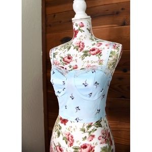 Sweetheart Bustier crop top